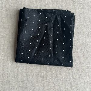 Black & White Polka Dot Pocket Square
